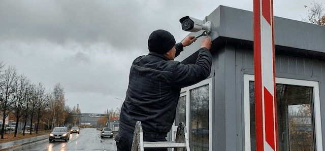 Чистка механизмов шлагбаума